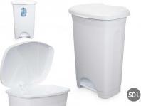 Produktbild Arte Regal Kunststoff-Treteimer 50l weiss (50 l)