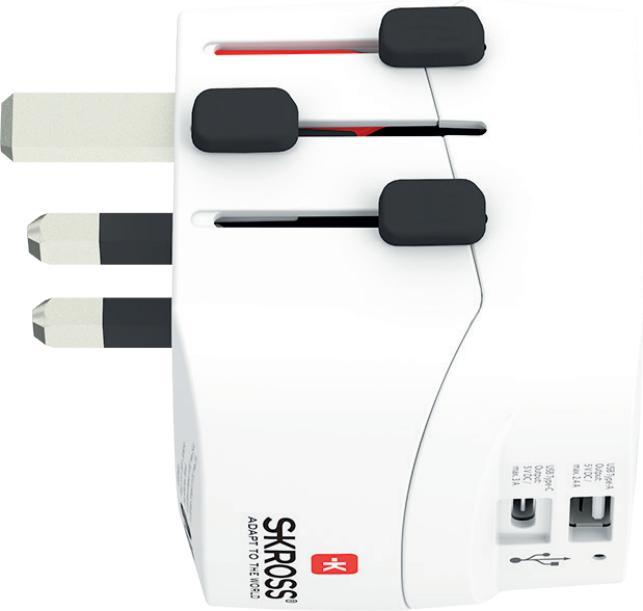 Actual product image Skross Pro Light USB (AC) - World