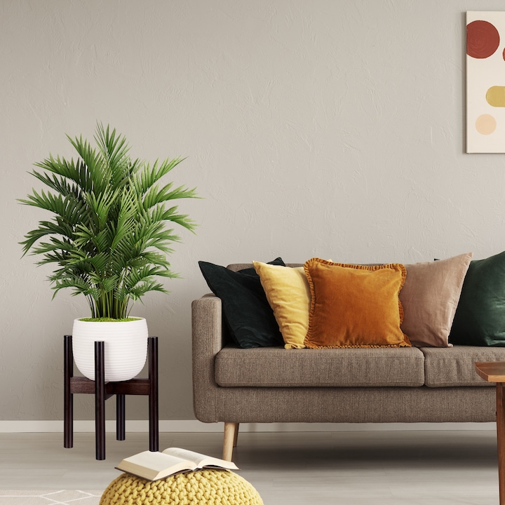 Image du produit Relaxdays Support pour fleurs en bambou, réglage individuel