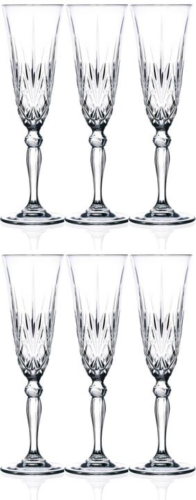 Immagine prodotto Rcr SET DI BICCHIERI MELODIA 6 PSC., 160 ML (16 cl, 6 Occhiali, Set di bicchieri da vino)