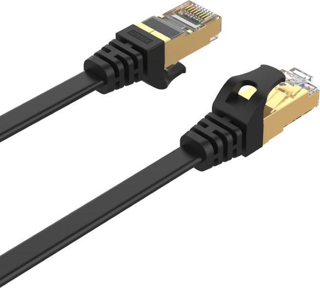 Produktbild Unitek C1897BK-3M Ethernet Cable FLAT CAT 7 UTP Ethernet 3m (S/FTP, CAT7, 3 m)