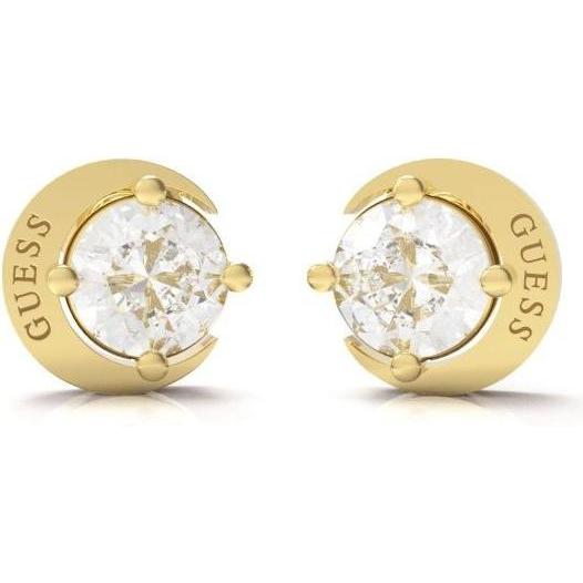 Guess, Orecchini, Orecchini Placcati Oro Fasi Lunari JUBE01194JWYG, (Acciaio Inossidabile)