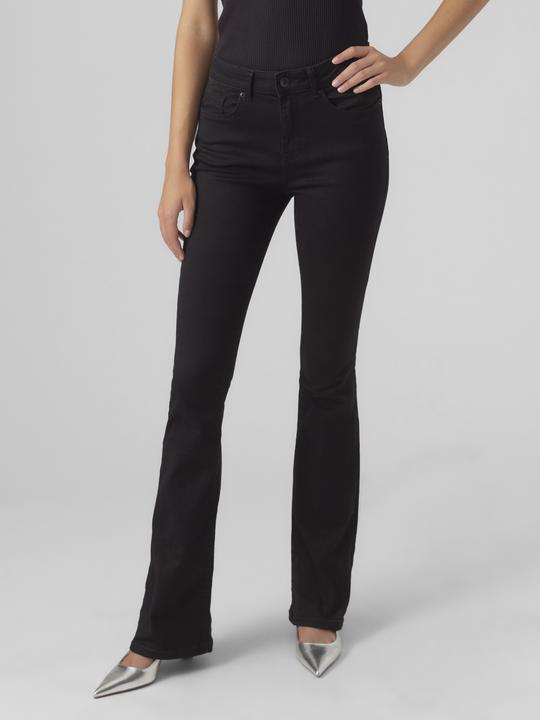 Actual product image Vero Moda VMpeachy flared mid rise jeans