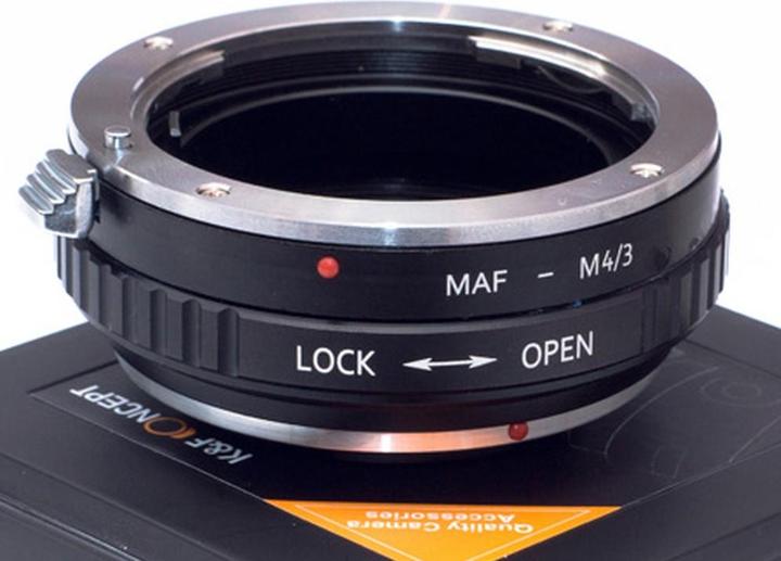 Produktbild K&F Concept High Precision Lens Adapter Mount, MAF-M4/3 (AF-M4/3)