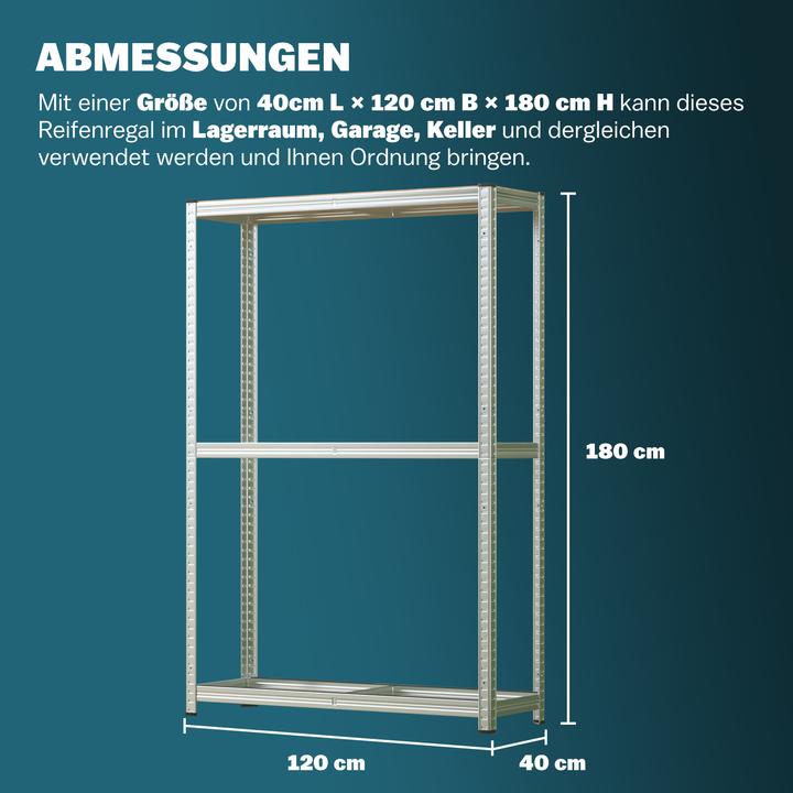 Actual product image Monzana Tire rack