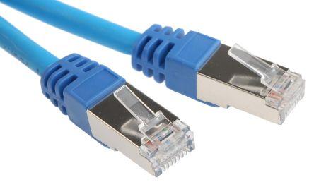 Actual product image RS PRO Patch cord Cat6 FTP LSZH Blue 30m (FTP, CAT6, 30 m)