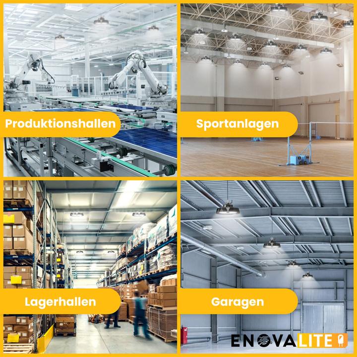 Actual product image Enovalite ELED 500132 - LED-HighBay PRO, 200 W, 30000 lm, 5000 K, IP65 (30000 lm)