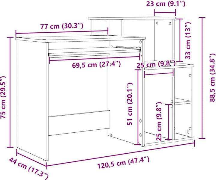 Immagine prodotto vidaXL Scrivania