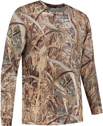 Actual product image Stealth Gear T-shirt long sleeve camo reed print size L (L)