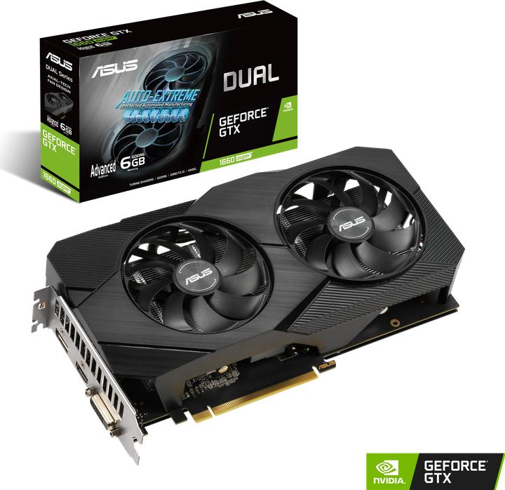 Image du produit ASUS GeForce DUAL GTX 1660S A6G EVO (6 Go)