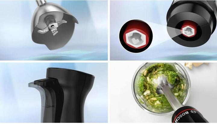 Image du produit Bosch Hausgeräte Serie 4 MSM4B621 - ErgoMaster staafmixer - 1000W - Zwart