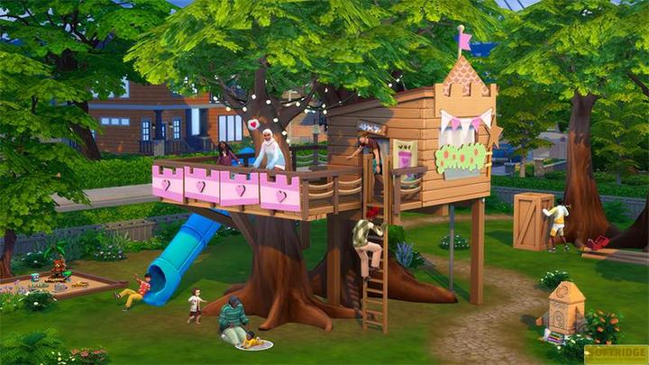 Productafbeelding EA Games Sims 4 PC addon Samen groeien AT (PC, DE)