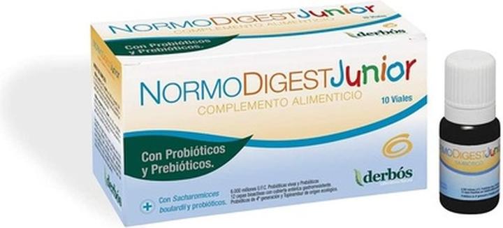 Immagine prodotto Derbós Junior Normodigest 10 Fiale (Latte corpo, 10 ml)