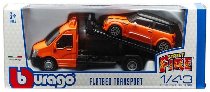 Immagine prodotto Bburago Camion dei pompieri di strada W Mini Cooper S 1:43