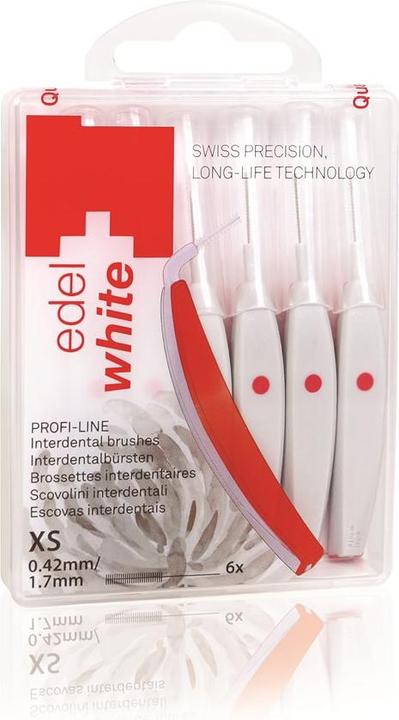 Produktbild Edel + White Interdentalbürsten XS 0.42mm 6 Stk. (6 x, 0.42 mm)