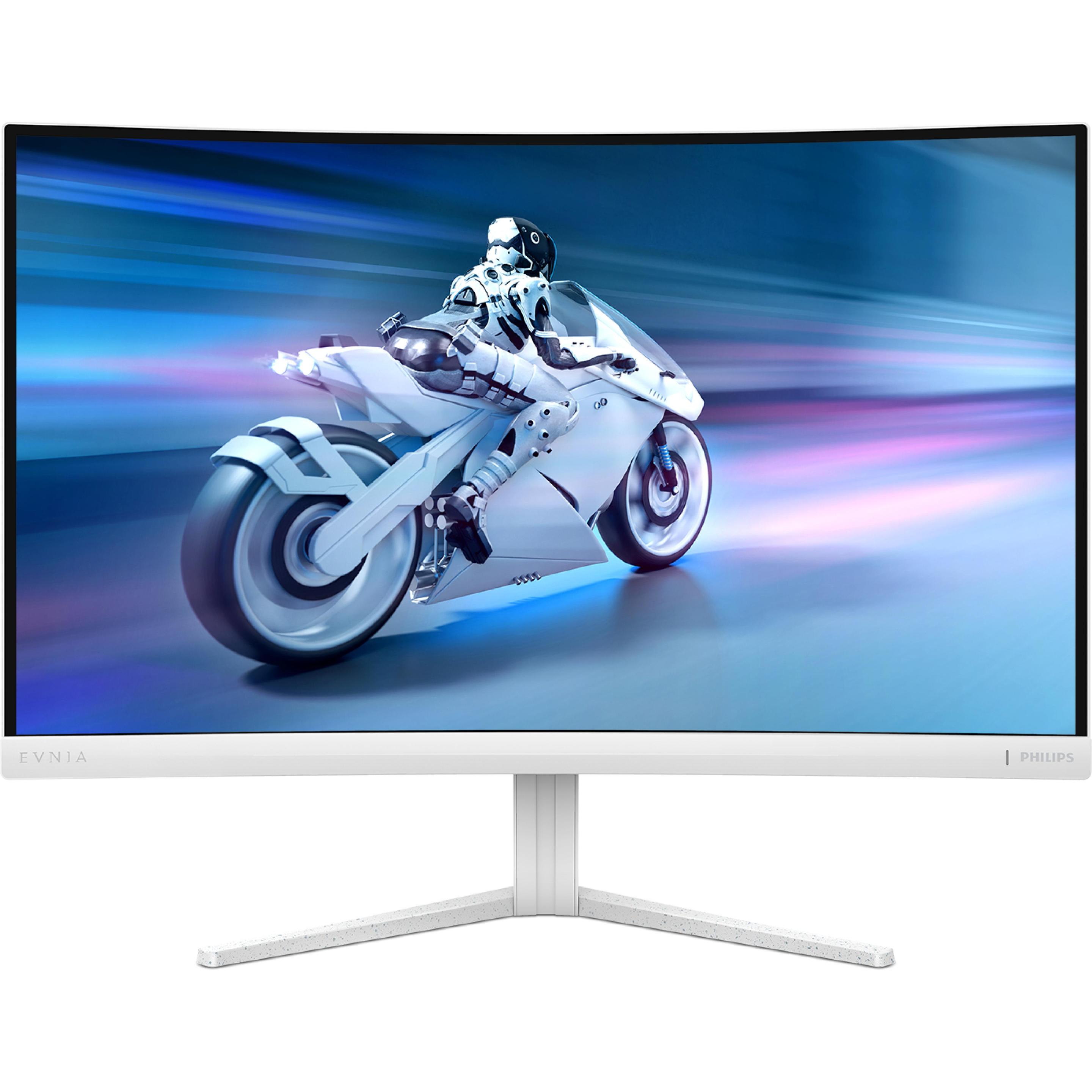 Philips Evnia 27M2C5201L - 27 Zoll FHD C (1920 x 1080 Pixel, 27"), Monitor, Weiss