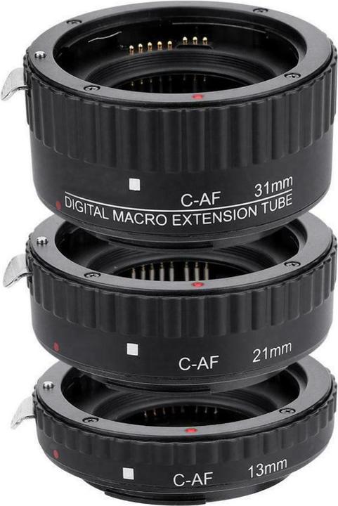 Image du produit Meike Kit de tubes d'extension Eco Canon (Macro bague intermédiaire, Canon EF, Canon EF-S)