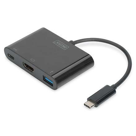 Produktbild Digitus USB Type-C zu (USB-C, 3 Ports)