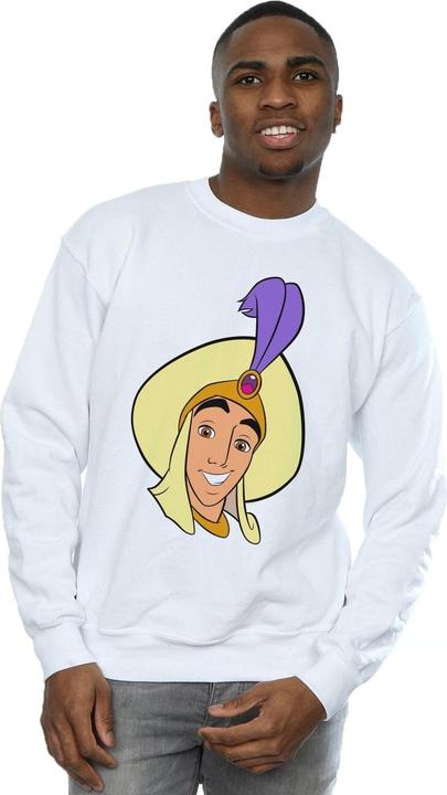 Immagine prodotto Disney Aladdin Prince Ali Face Felpa Uomo (XL)