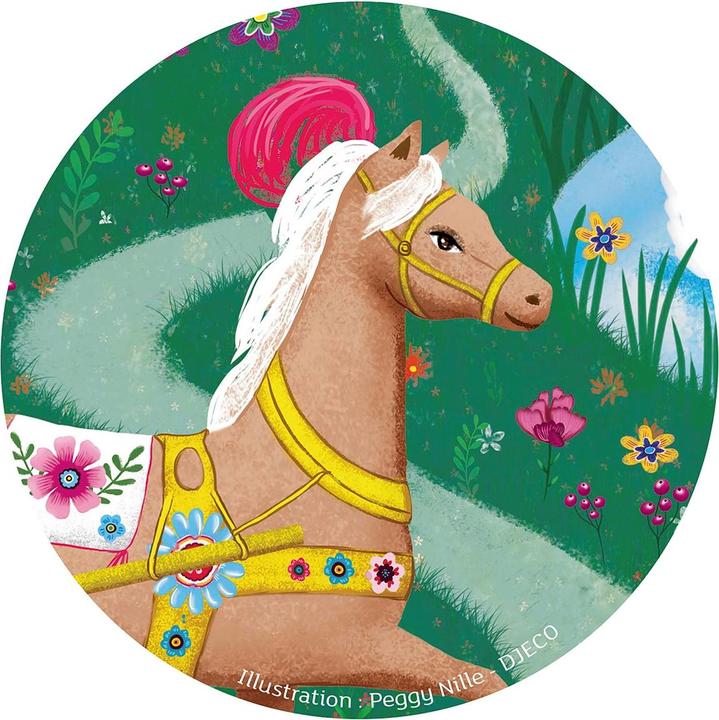 Actual product image Djeco Puzzle The carriage of Elise (54 pieces)