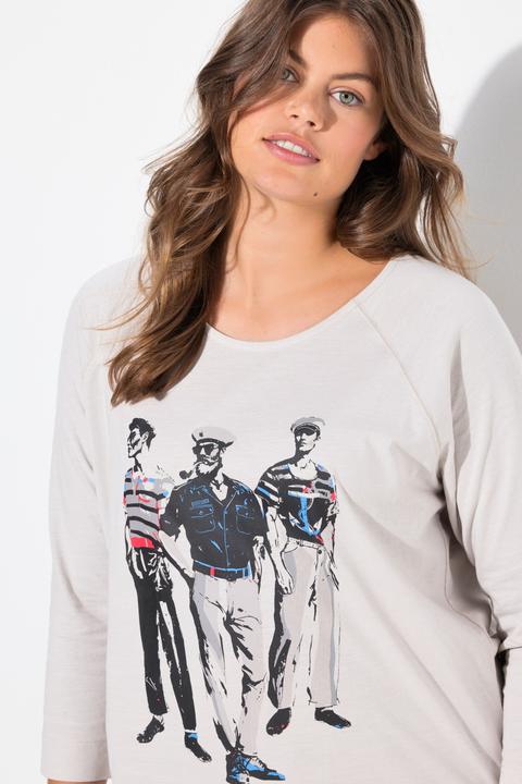 Immagine prodotto Laurasøn Maglia con scollo a girocollo, maniche lunghe raglan e OEKO-TEX Made in Green (44, 46)