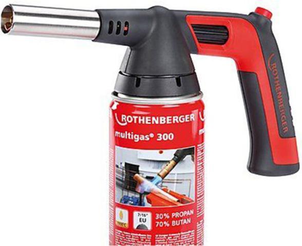 Image du produit Rothenberger Brûleur Rofire 4 Piezo + Multigas 300 Set