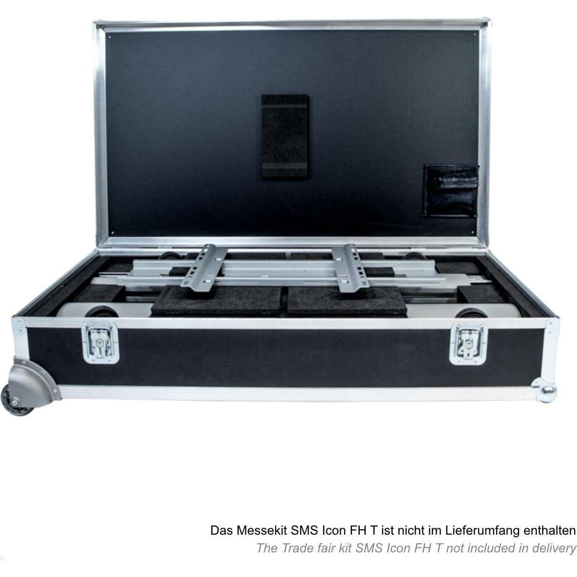 MonLines MTC003B Transportcase für Messekit SMS FH T & FH MT 2000 Standfüsse, Monitor Halterung