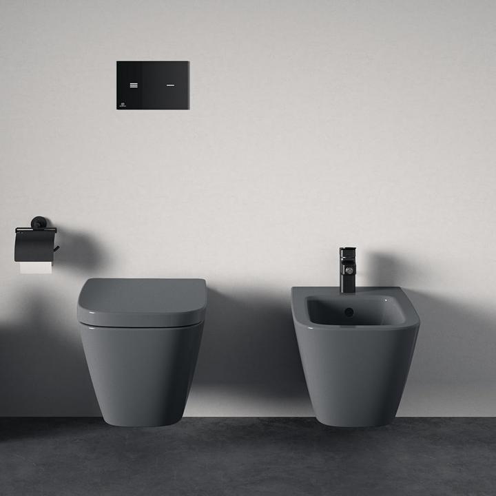 Image du produit Ideal Standard IDS Mélangeur pour bidet CERAPLAN silk black, saillie 94mm