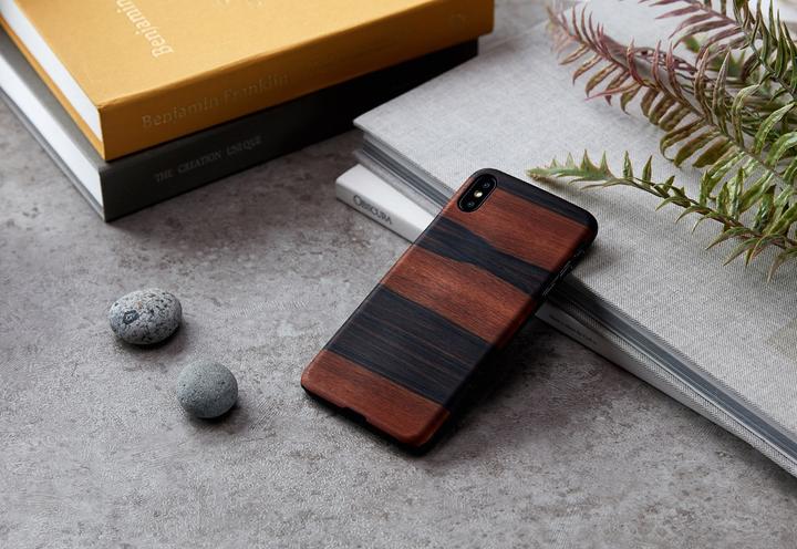Produktbild Man&Wood SmartPhone case iPhone XS Max ebony black (Apple iPhone XS Max)