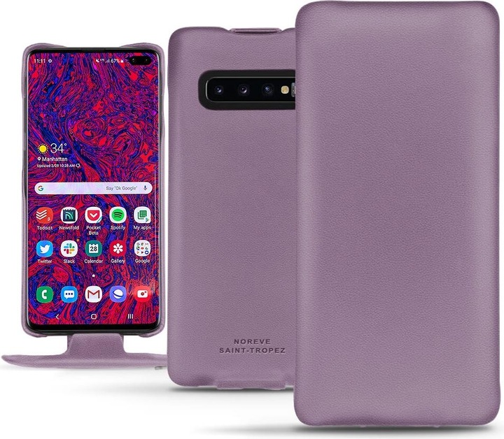 Produktbild Noreve Lederschutzhülle vertikal (Samsung Galaxy S10 5G)