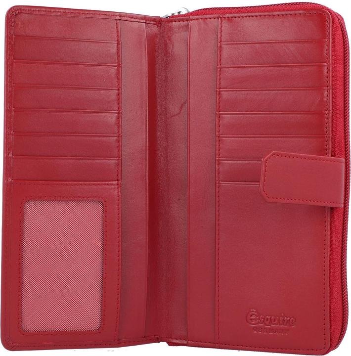 Actual product image Esquire New Silk wallet leather 19 cm