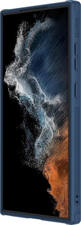 Actual product image Nillkin Textured Case S - Galaxy S22 Ultra - Blue (Samsung Galaxy S22 Ultra)