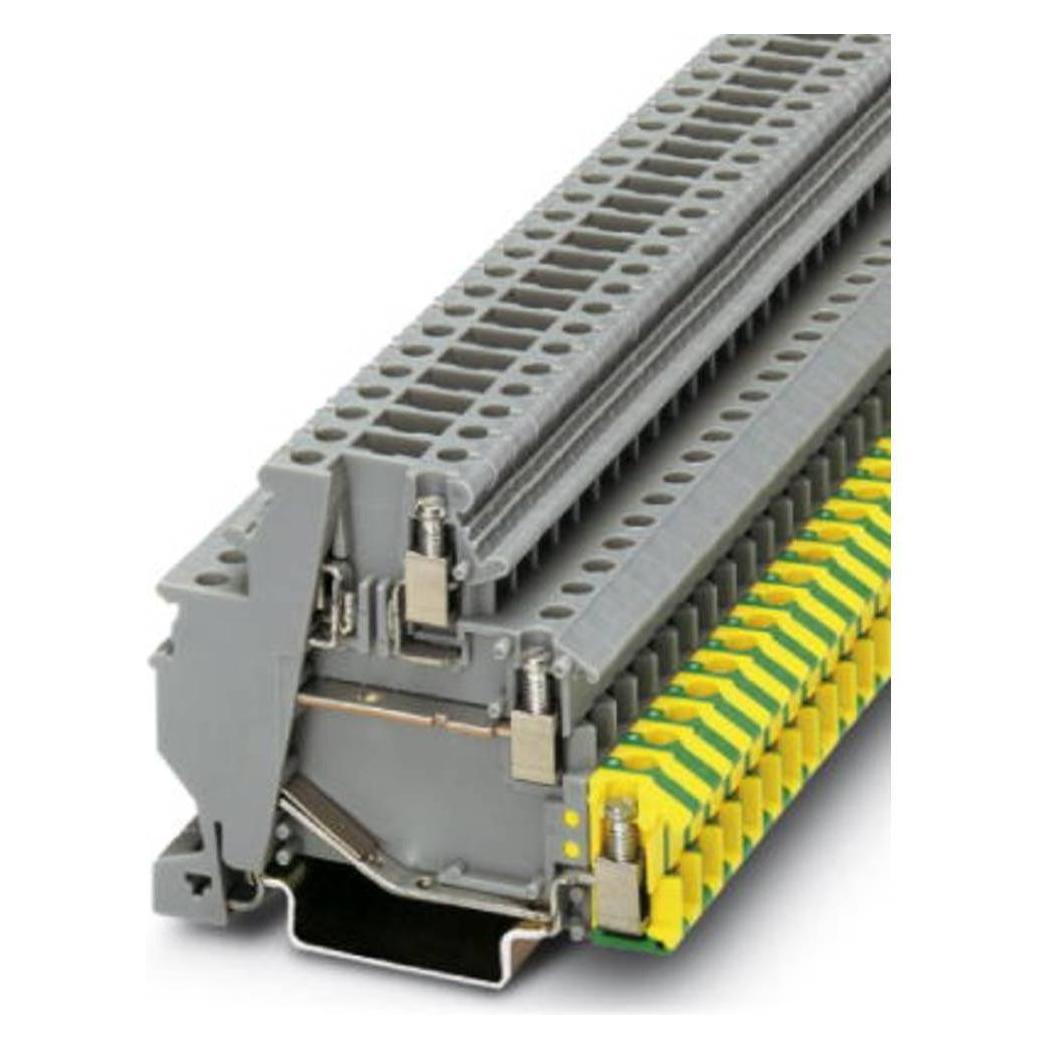 Phoenix Contact Conn Term Blk 0.2 to 2.5 sq.mm, Elektronikkabel + Stecker, Grau