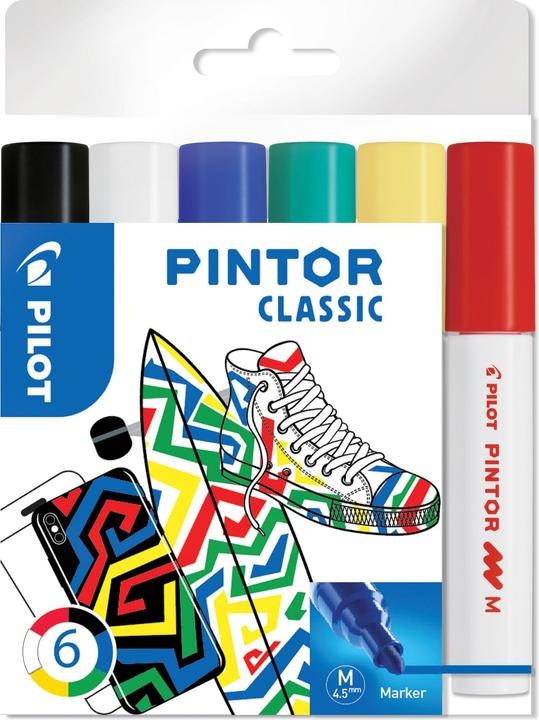 Produktbild Pilot Pintor Medium Set à 6 Standard (6x)