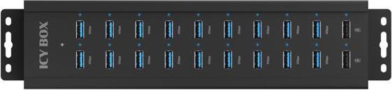 Produktbild Icy Box IB-HUB1720-U3 (20 Ports)