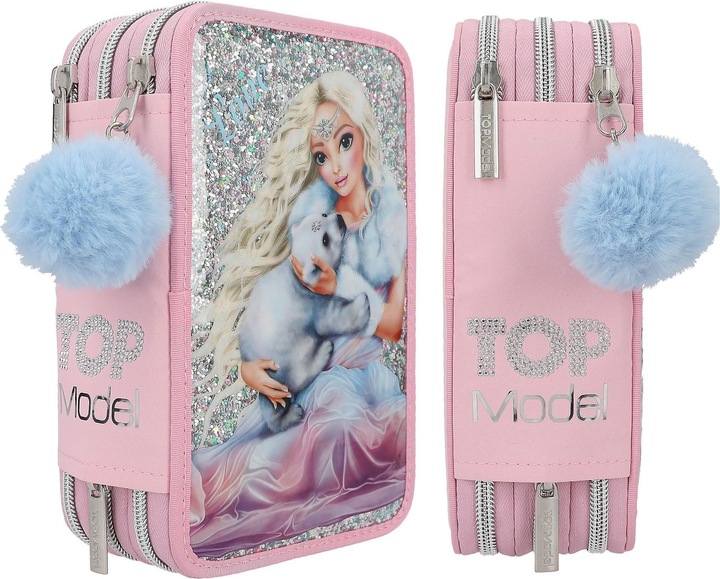 Actual product image Depesche TOPModel - Triple Pencil Case ICEWORLD ( 0411755 )
