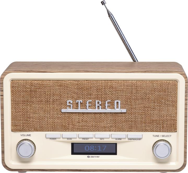 Actual product image Denver DAB-18LW (FM, DAB, Bluetooth)