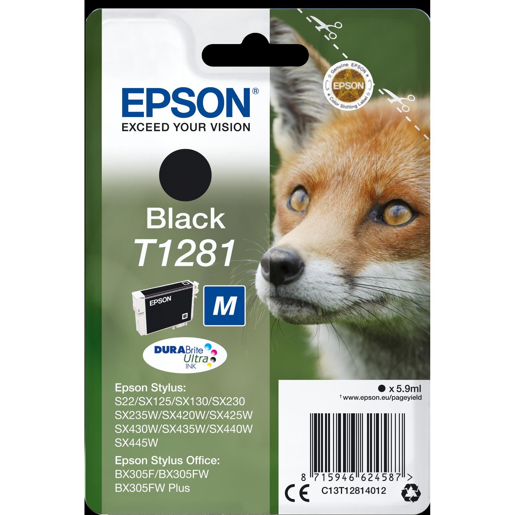 Epson, Druckerpatrone, Ink Cartr Durabrite Black (BK)