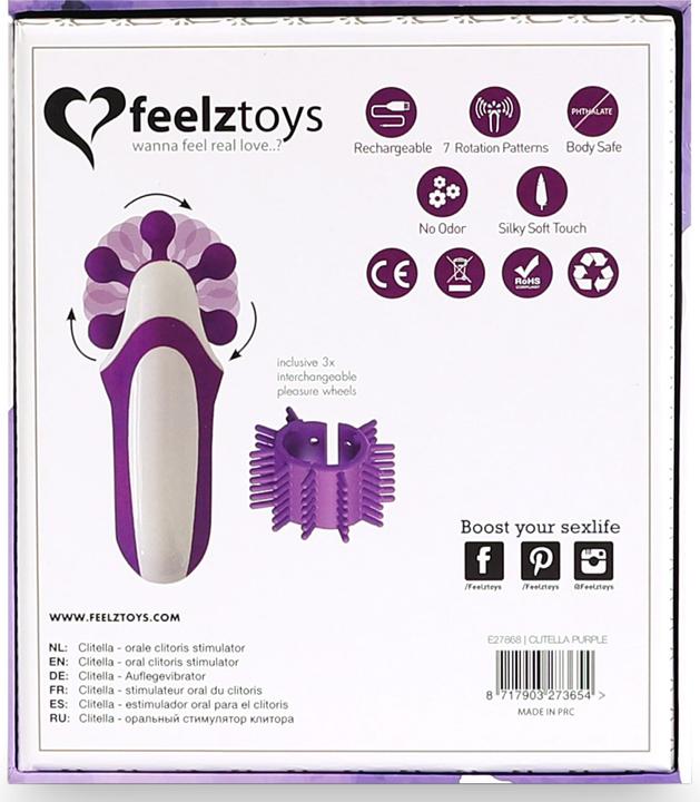 Actual product image FeelzToys Clitella