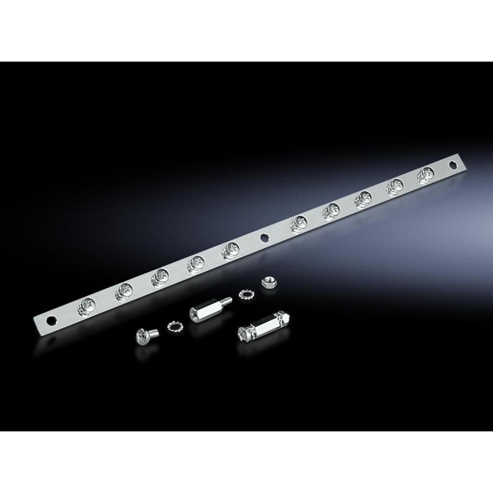 Rittal EMVSchirmschiene, Serverschrank Zubehör, Silber