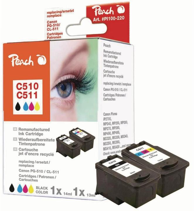 Image du produit Peach Pg-510, Cl-511 (Color, CF)