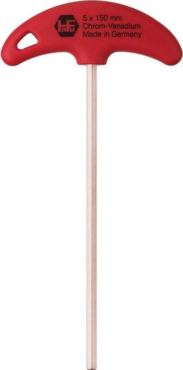 Produktbild Hafu 6-Kant-Stiftschlüssel-Schraubendreher mit T-Griff, 12 x 100 mm