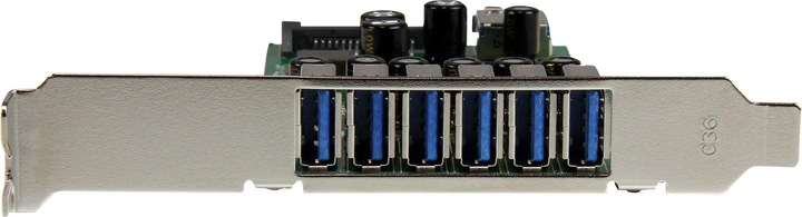 Actual product image StarTech 7 Port SuperSpeed USB 3.0 PCIe Card