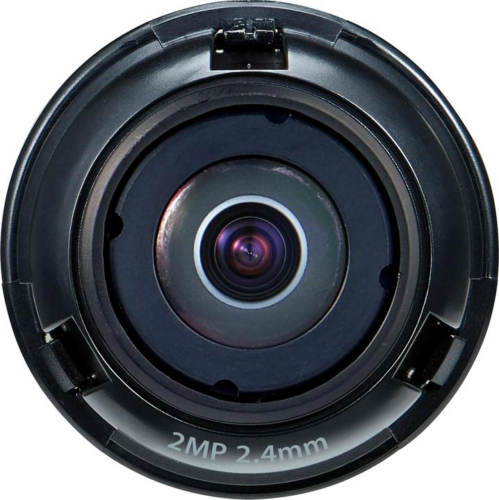 Actual product image Hanwha SLA-2M2400Q Sensor lens 2MP 2.4mm black (Lens)