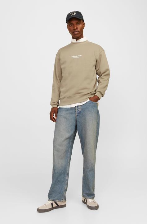 Actual product image Jack & Jones Printed sweatshirt with round neck Sweatshirt with round neck (XS)