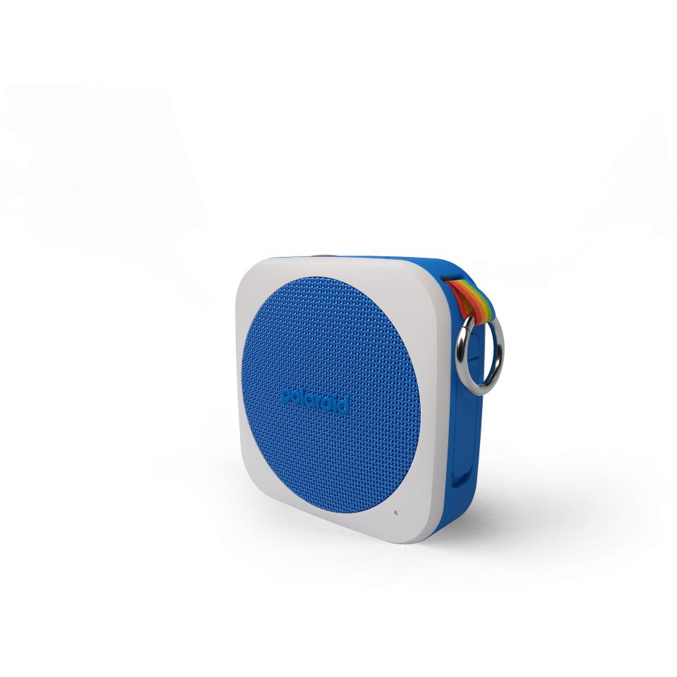 Polaroid P1 Music Player (10 h, Akkubetrieb), Bluetooth Lautsprecher, Blau