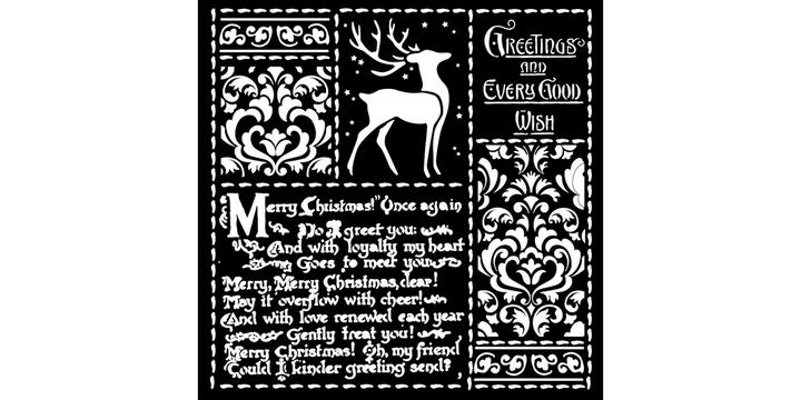 Immagine prodotto Stamperia Stencil "Lettere di Natale