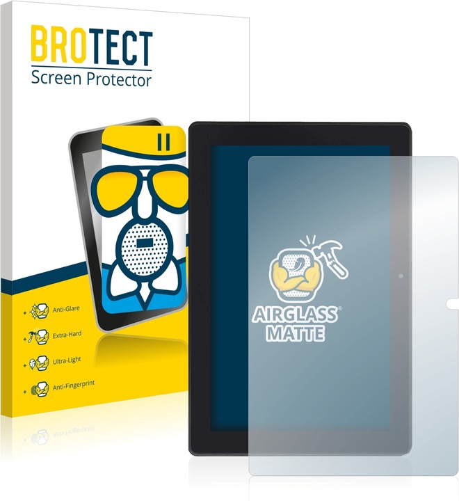 Produktbild BROTECT AirGlass Panzerglasfolie Matt (1 Stück, Tangotab 10)