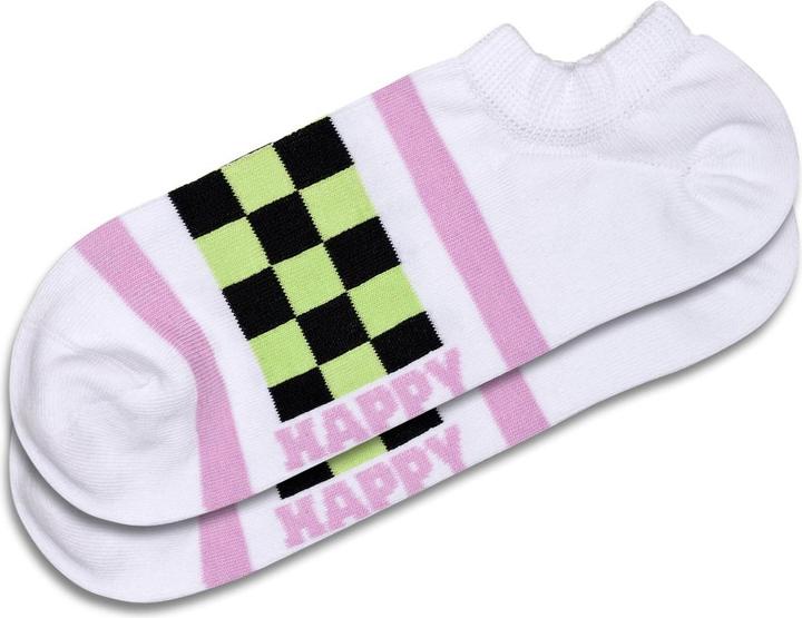 Actual product image Happy Socks 3-Pack Checked Stripe No Show Socks (pack of 3, 36 - 40)