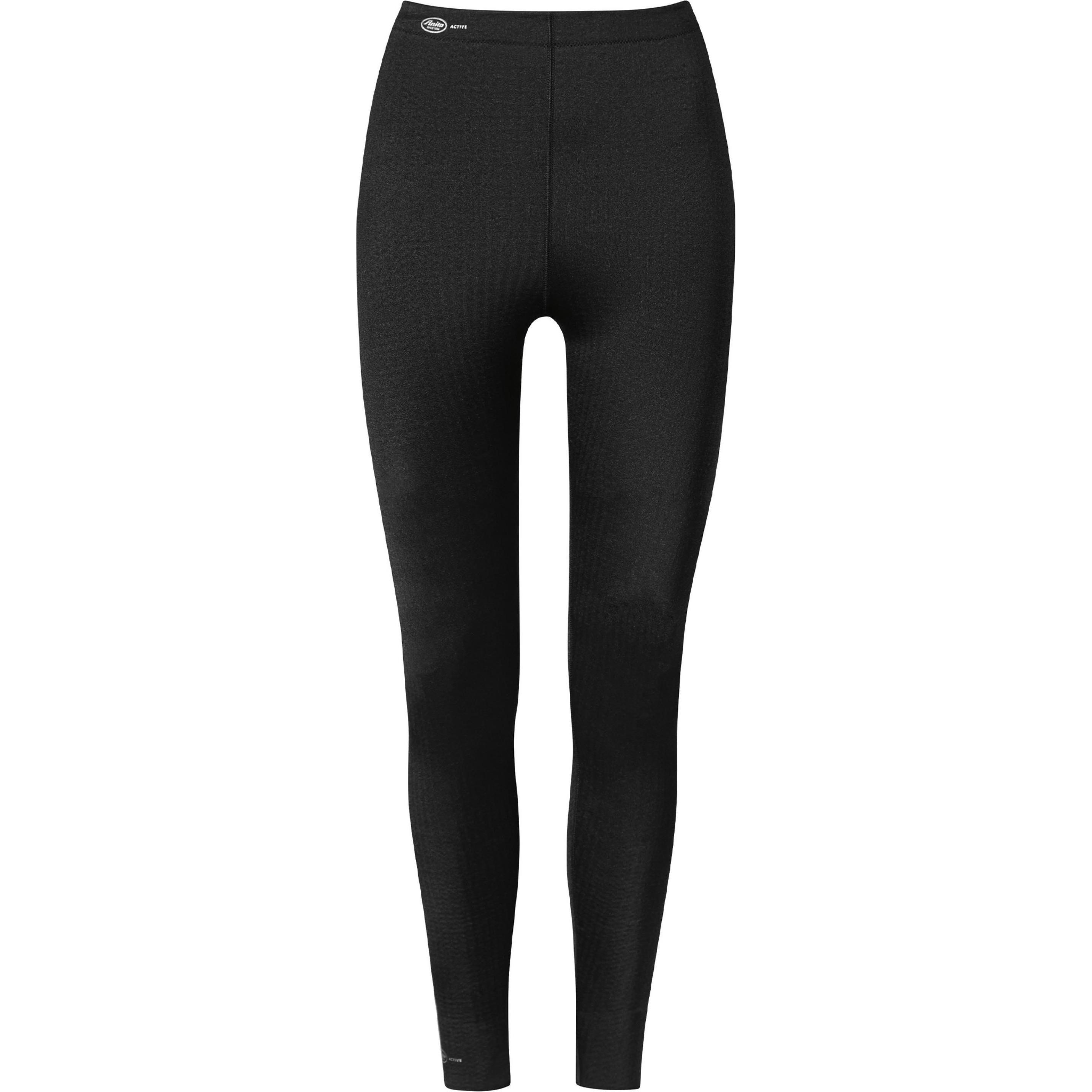 Anita, Damen, Tights, Massage Sport Tights (44), Schwarz, 44